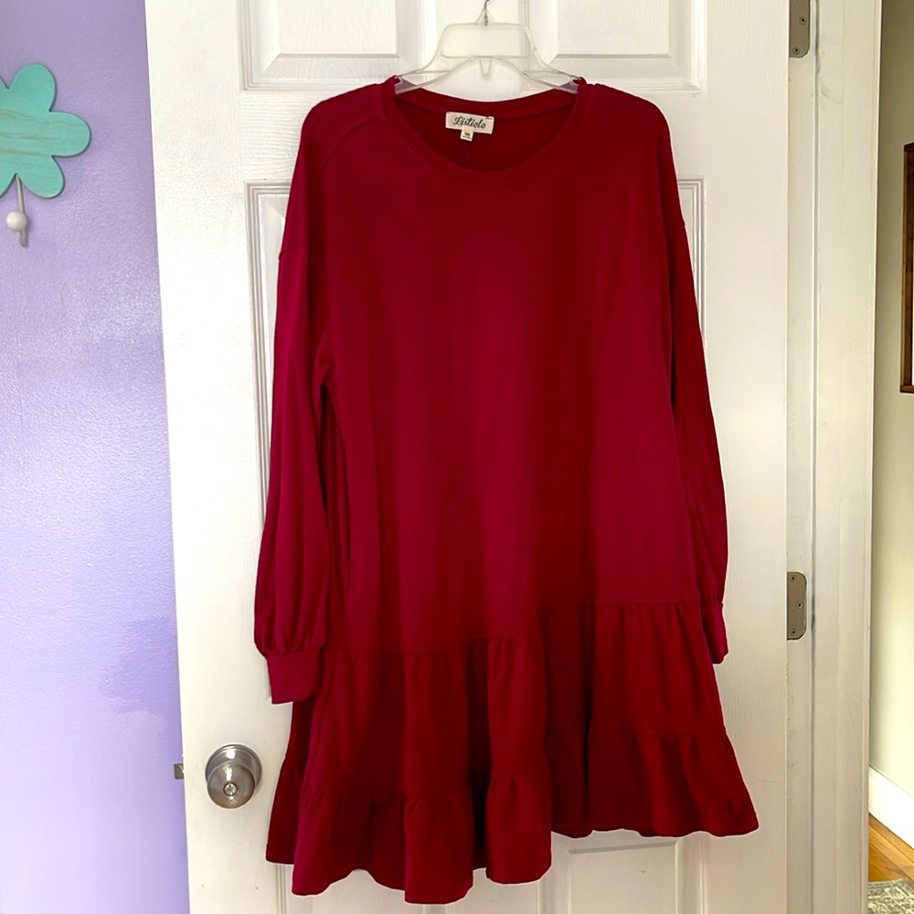 Red Dress To Be Continued dress